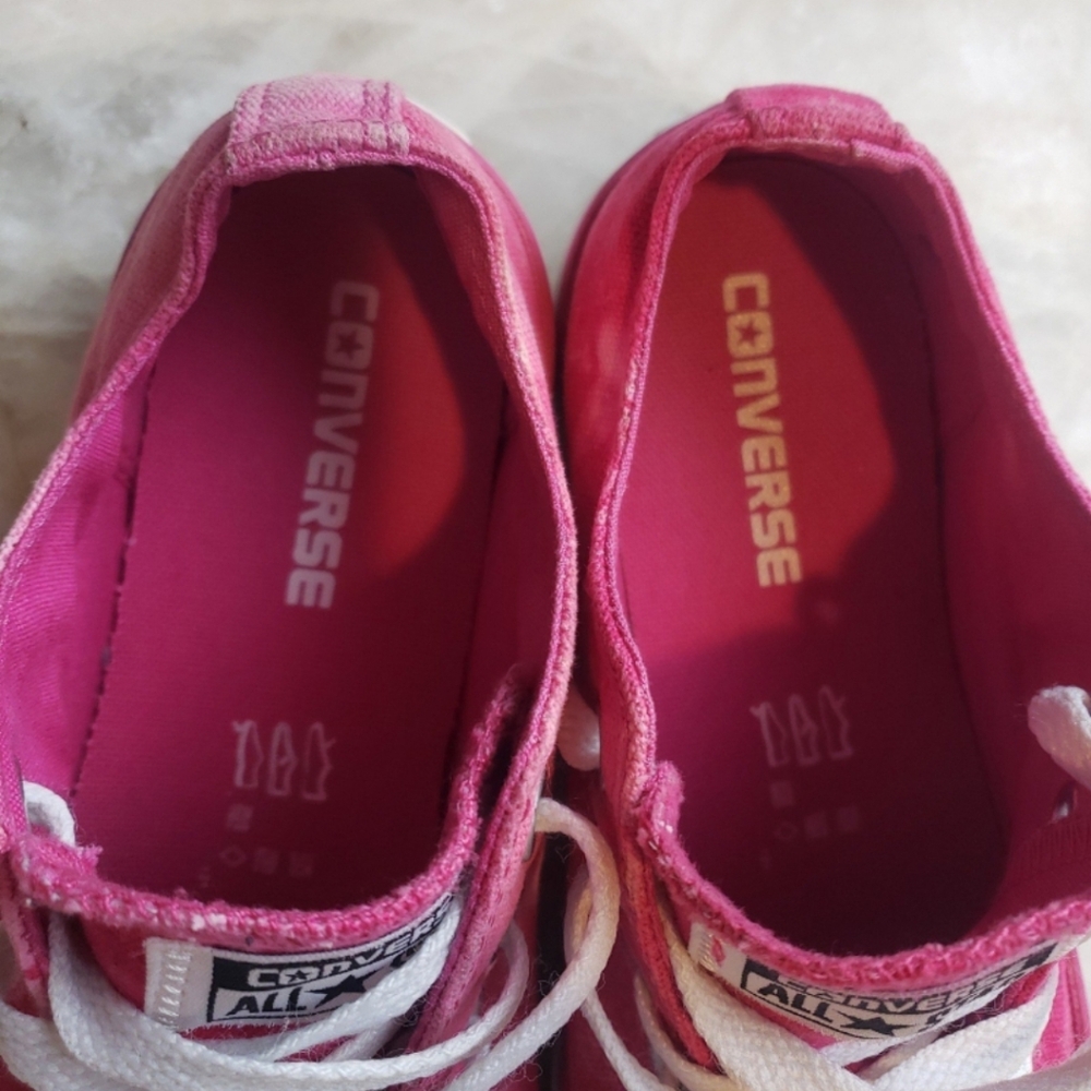 Pink Converse Tie Dye Sneaker - Picture 8 of 9